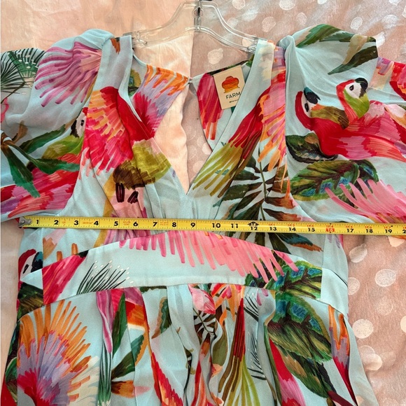FARM Rio Anthropologie Parrot Dress, NWT - Picture 8 of 8